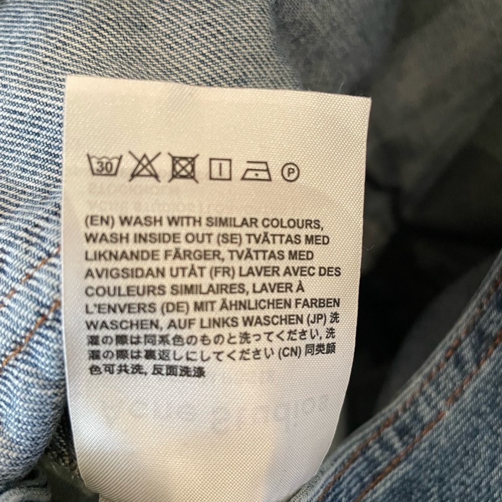 Acne Studios Jethe Denim Overall Dress - Picture 8 of 8